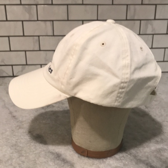 Vineyard Vines Whale Cap White Navy Blue Preppy Tennis Prep Golf Baseball Hat - Picture 4 of 10